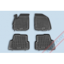 Alfombrillas Goma Negra Chevrolet Aveo Iv Desde 2011 4-Piezas