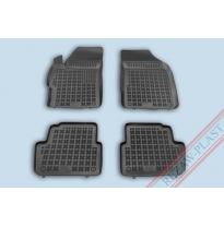 Alfombrillas Goma Negra Chevrolet Spark Ii Desde 2013 Facelifting 4-Piezas
