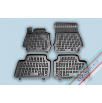 Alfombrillas Caucho Color Negro Con Clips Alfa Romeo Giulia  Desde 2016- 4 Piezas