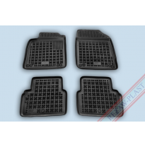 Alfombrillas Goma Negra Saab 9-3 Desde 2002 4-Piezas