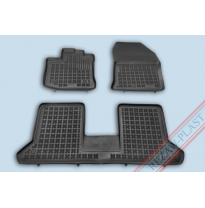 Alfombrillas Goma Negra Renault Dacia Dokker Desde 2012 3-Piezas
