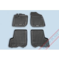 Alfombrillas Goma Negra Renault Dacia Logan Sedan,  Station Wagon Desde 2013 4-Piezas