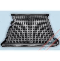 Alfombra / Cubeta De Maletero En Goma Negra Vw Sharan Van 5 Plazas - 1996 - 2010