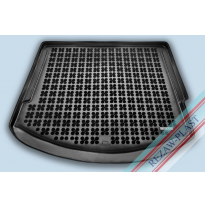 Alfombra / Cubeta De Maletero En Goma Negra Ford Mondeo Station Wagon Con Rueda De Repuesto De Emergencia - 2007-2013