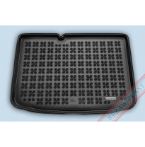 Alfombra / Cubeta De Maletero En Goma Negra Skoda Fabia Iii Hatchback - Desde 2014