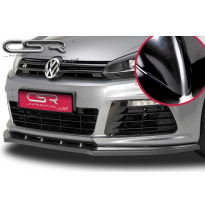 Spoiler añadido delantero Negro brillante VW Golf 6 R CSL002-G
