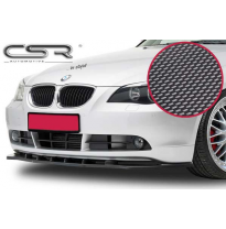 Añadido paragolpes BMW 5er E60/61 6/2003-3/2007 Todos modelos menos M/M-Paket ABS Look carbono