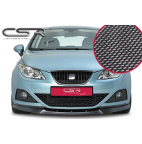 Spoiler añadido delantero imitacion carbono Seat Ibiza 6J CSL023-C