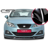 Spoiler añadido delantero Negro brillante Seat Ibiza 6J CSL023-G