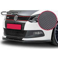 Spoiler añadido delantero imitacion carbono VW Polo 6R GTI CSL042-C