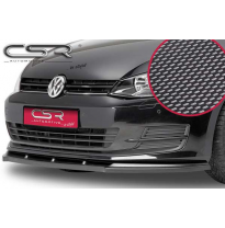 Spoiler añadido delantero imitacion carbono VW Golf 7 CSL047-C