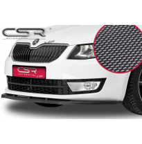 Spoiler añadido delantero imitacion carbono Skoda Octavia 3 CSL059-C