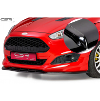Spoiler añadido delantero Negro brillante Ford Fiesta MK7 ST-Line CSL098-G