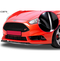 Spoiler añadido delantero Negro brillante Ford Fiesta MK7 CSL104-G