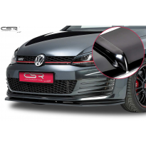 Spoiler añadido delantero Negro brillante VW Golf 7 GTI CSL112-G
