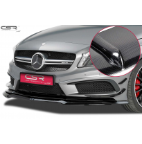 Spoiler añadido delantero imitacion carbono Mercedes A/CLA  AMG/AMG-Line CSL196-C