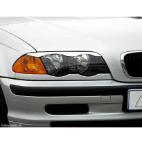 PESTAÑAS FAROS DELANTEROS ABS BMW 3er E46 Limousine / Touring  AÑO  bis 2001