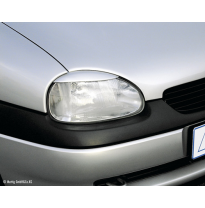PESTAÑAS FAROS DELANTEROS ABS Opel  Corsa B Hatchback  AÑO  1993-2000