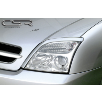 PESTAÑAS FAROS DELANTEROS ABS Opel Vectra C Todos modelos (vor Facelift) AÑO  2002-2005