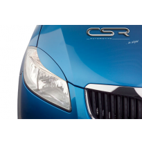 PESTAÑAS FAROS DELANTEROS ABS Skoda Roomster Typ 5J Hatchback AÑO  2006-03/2010