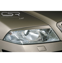 PESTAÑAS FAROS DELANTEROS ABS Skoda  Octavia 2 Todos modelos  AÑO  2004-2008