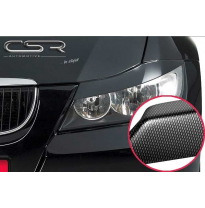 Pestañas faros carbon look BMW E90 / E91 3er SB056-C