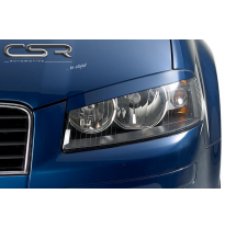 PESTAÑAS FAROS DELANTEROS ABS Audi A3 8P Todos modelos AÑO  2003-2005