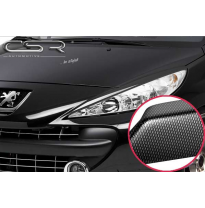 Pestañas faros carbon look Peugeot 207 SB092-C