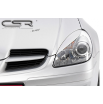 PESTAÑAS FAROS DELANTEROS ABS Mercedes Benz SLK R171 Todos modelos AÑO  3/2004-3/2011