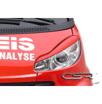 PESTAÑAS FAROS DELANTEROS ABS Smart fortow 451 Todos modelos AÑO  Desde 2007