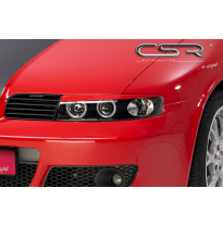 PESTAÑAS FAROS DELANTEROS ABS Seat  Leon 1M Todos modelos AÑO  1999-2006