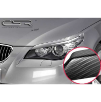 Pestañas faros carbon look BMW 5er E60 / E61 SB121-C