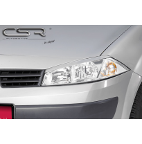 PESTAÑAS FAROS DELANTEROS ABS Renault Megane Sedan, Cabrio, Hatchback AÑO  2002-2009