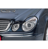 PESTAÑAS FAROS DELANTEROS ABS Mercedes Benz W211 Limousine / Kombi AÑO  2002-2009