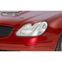 PESTAÑAS FAROS DELANTEROS ABS Mercedes Benz SLK R170 Roadster AÑO  1996-2004