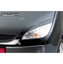 PESTAÑAS FAROS DELANTEROS ABS Mitsubishi  Colt CZC Cabrio AÑO  2006-2009