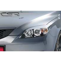 PESTAÑAS FAROS DELANTEROS ABS Mazda 3 Todos modelos AÑO  2003-2009