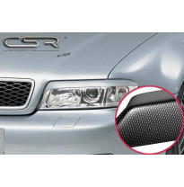Pestañas faros carbon look Audi A4 B5 SB176-C