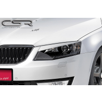 PESTAÑAS FAROS DELANTEROS ABS Skoda Octavia Todos modelos AÑO  Desde 2012
