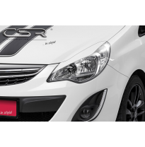 PESTAÑAS FAROS DELANTEROS ABS Opel Corsa D Todos modelos AÑO  Desde 11/2010