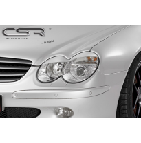 PESTAÑAS FAROS DELANTEROS ABS Mercedes SL-Klasse R230 Todos modelos AÑO  2001-2008