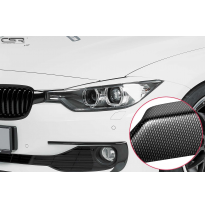 Pestañas faros carbon look BMW 3er F30, F31 SB251-C