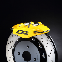 Kit Freno Grande Trasero 286x26mm, Pinza Street, Discos de fijación - #VO021-R28611 - Volkswagen GOLF 4 1.8T - D2Racingsport