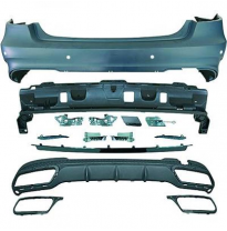 Paragolpes Trasero Deportivo W212 Mercedes Año:  14-16      E63-Look