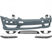 Paragolpes Deportivo Delantero W203 Mercedes Año:  00-04   Para Pdc + Para Sra;