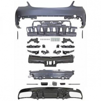 Paragolpes Trasero Deportivo W205 Mercedes Año:  18-&gt;&gt;        Amg C63-Look