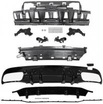 Difusor Paragolpes Trasero. W205 Mercedes Año:  19-&gt;&gt;      Sport C63 Look