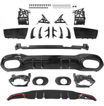 Difusor Paragolpes Trasero W177 Mercedes Año:  18-&gt;&gt;     Edition1 Look