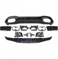 Difusor Paragolpes Trasero V177 Sedan Mercedes Año:  18-&gt;&gt;      Sport A45 Look