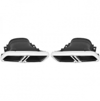 Colas De Escape W213 Mercedes Año:  16-&gt;&gt;        E63 Amg Look